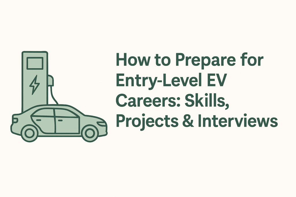 Entry-Level EV Careers